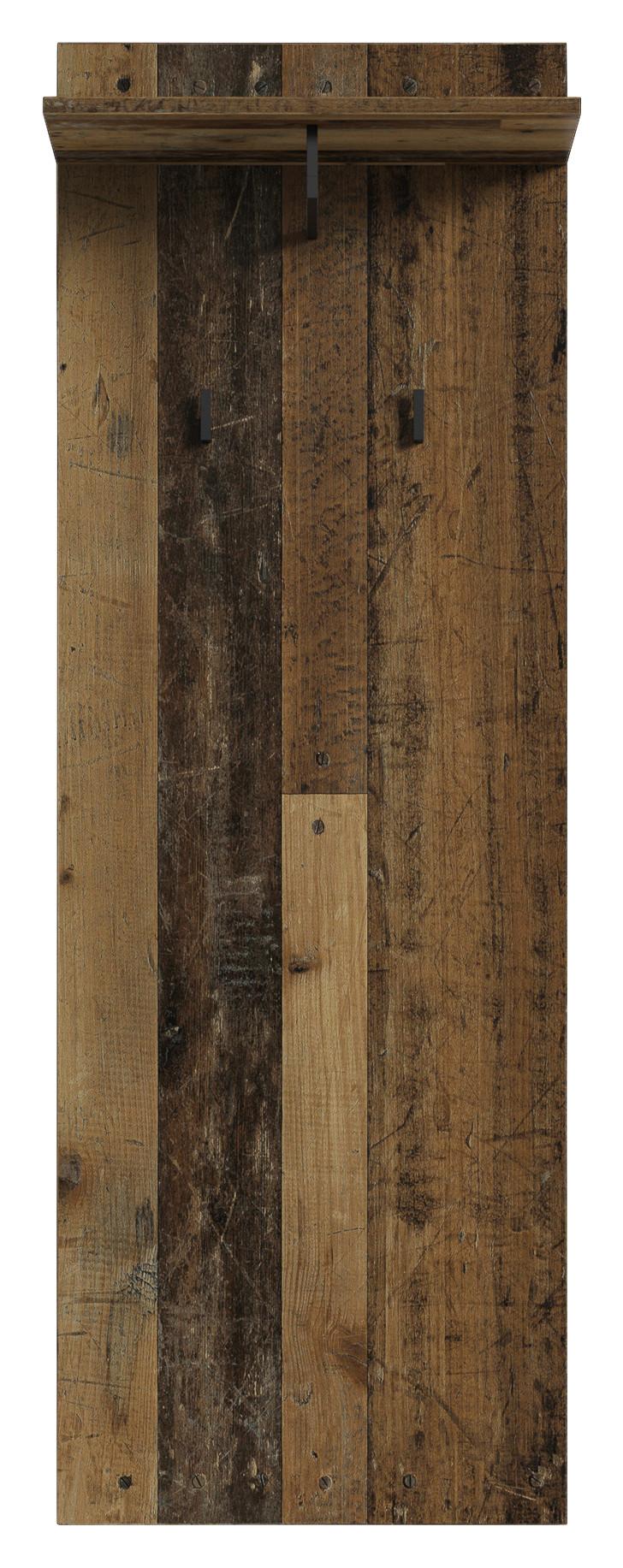 Wohnli Möbelsuche - Garderobenpaneel Jakob ca.48x140x28cm Eiche Dekor