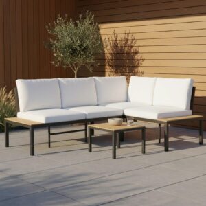 wohnli-moebel-suche-002069002402 Wohnli Möbelsuche - LoungegarniturSet Arianna Weiß Outdoorstoff/Metall +Abdeckung