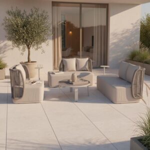 wohnli-moebel-suche-002069006201 Wohnli Möbelsuche - Loungegarnitur Marino Hellgrau Metall/Outdoorstoff +Abdeckung