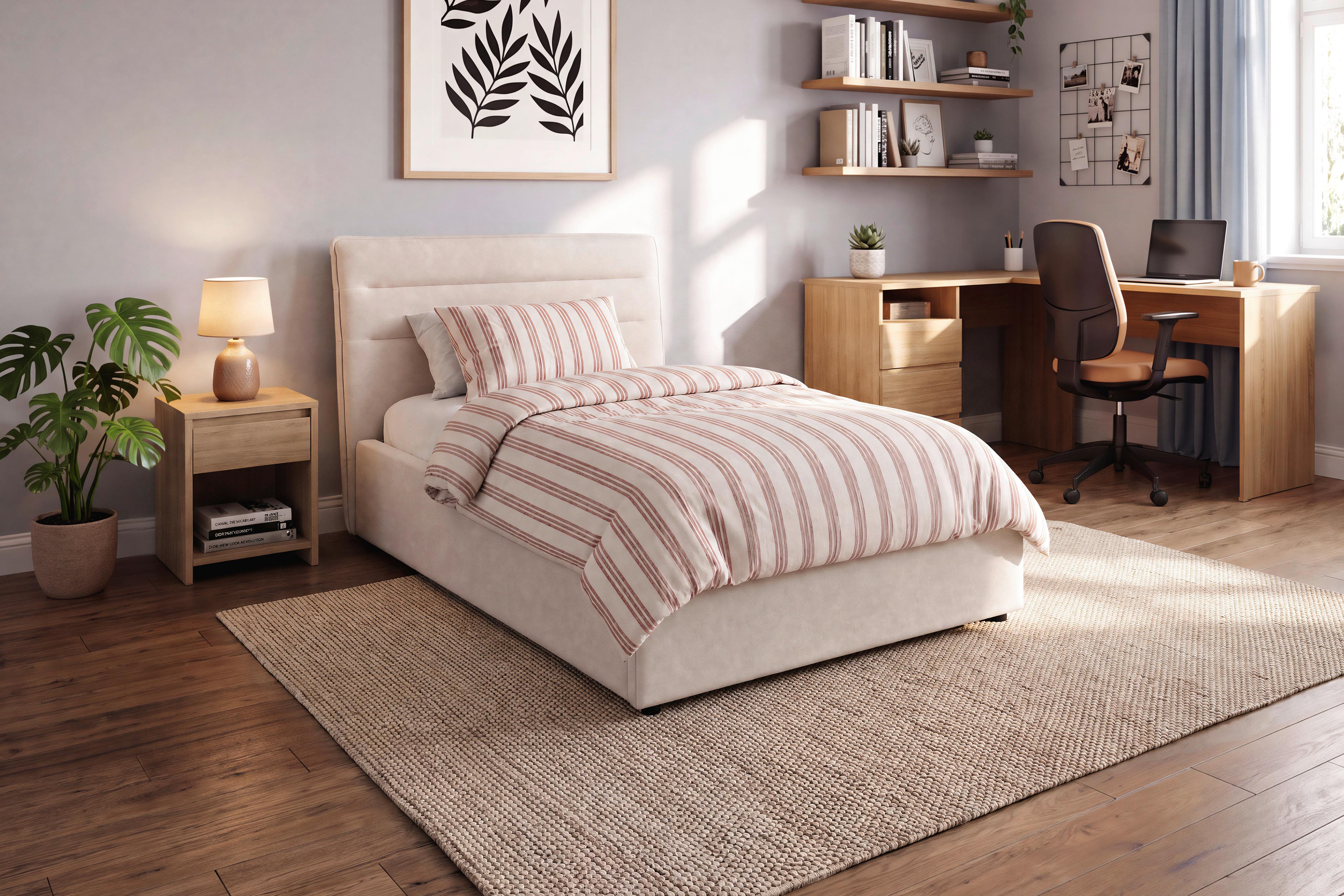 wohnli-moebel-suche-002084000606 Wohnli Möbelsuche - Polsterbett Sienna Beige ca. 90x200cm