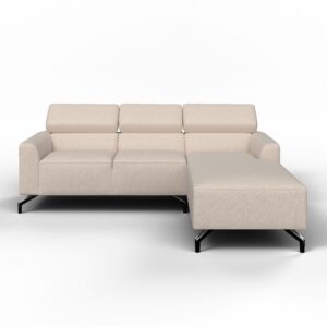 Wohnli Möbelsuche - Wohnlandschaft Fibu Beige Webstoff