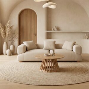 Sofa Talia Samt Grau Holz, Textil Bessagi Home Möbel > Sofas & Couches > Sofas Grau