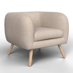 wohnli-moebel-suche-002099001505-1 Sessel Bruno Beige Webstoff Holz, Textil Bessagi Home Möbel > Sessel > Relaxsessel Beige