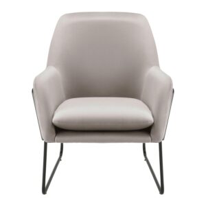 Wohnli Möbelsuche - Sessel Kezia Beige Samt