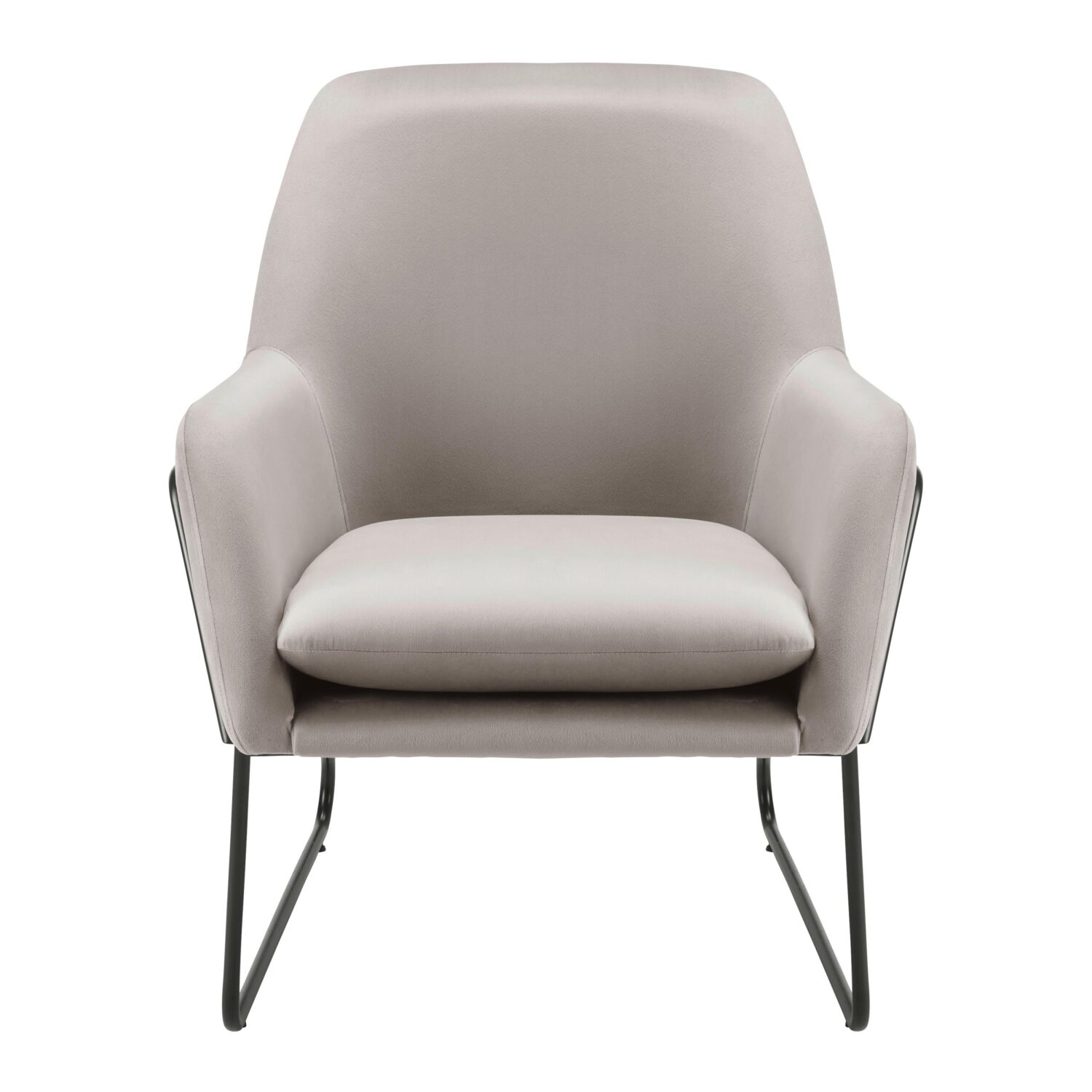 Wohnli Möbelsuche - Sessel Kezia Beige Samt