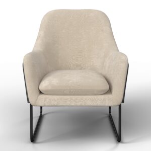 Wohnli Möbelsuche - Sessel Kezia Beige Webstoff