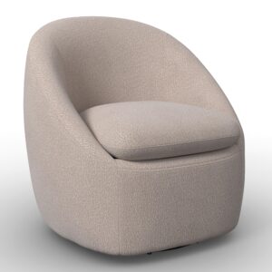 wohnli-moebel-suche-002099004002 Wohnli Möbelsuche - Sessel Dora Chenille Creme drehbar