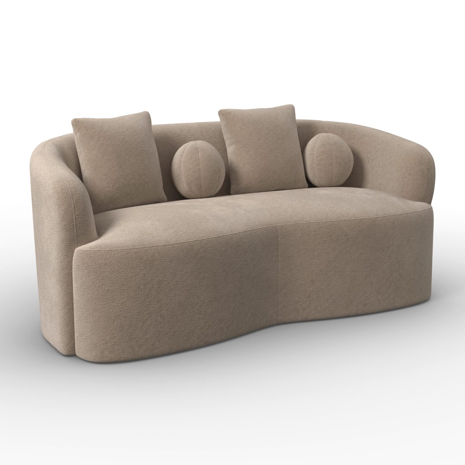 Wohnli Möbelsuche - Sofa Julie Chenille Beige