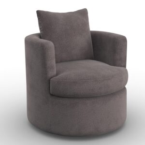 Wohnli Möbelsuche - Sessel Marieta Chenille Braun