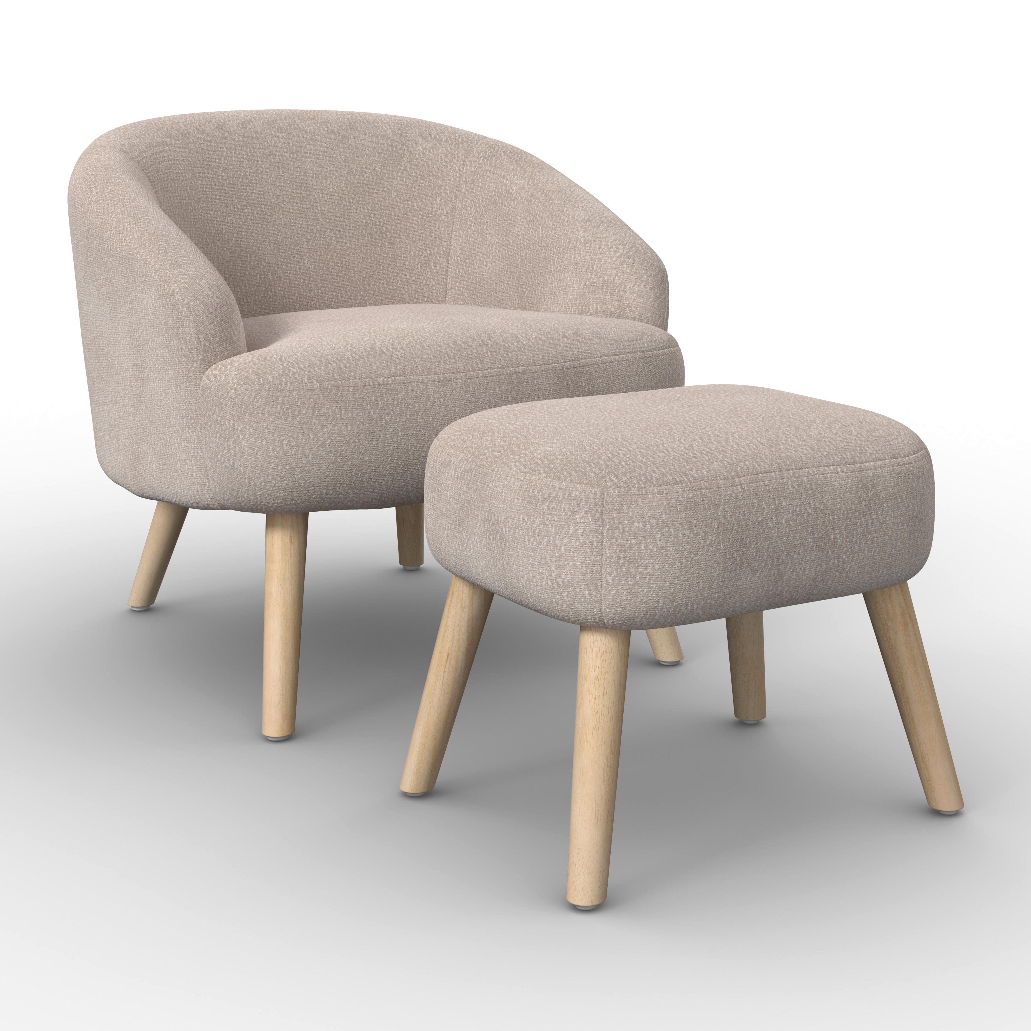 Wohnli Möbelsuche - Sessel Sonja Chenille Creme