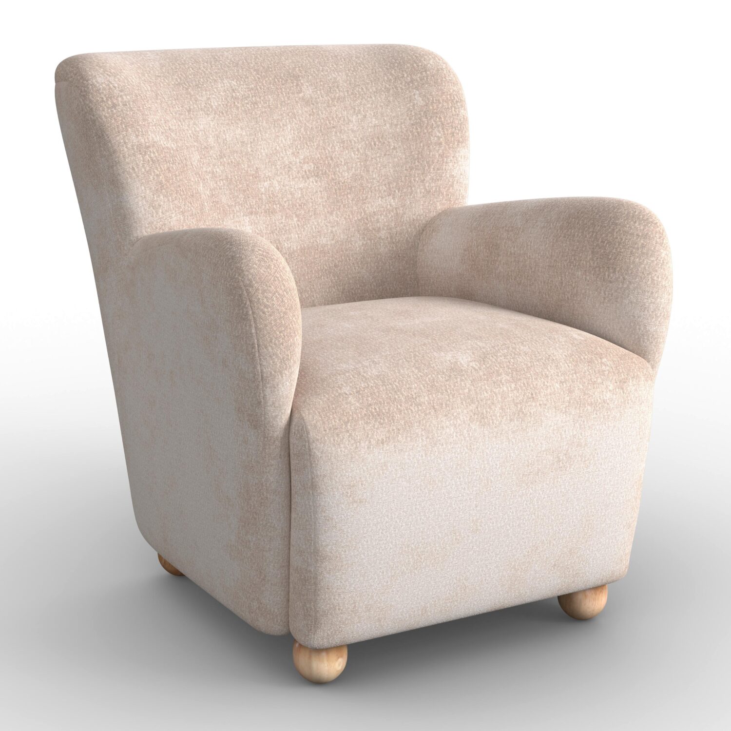 Wohnli Möbelsuche - Sessel Lea Chenille Beige