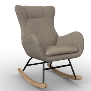 Wohnli Möbelsuche - Schaukelsessel Emilio Chenille Beige