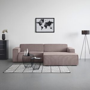 Wohnlandschaft Loft in Graubraun Textil Mömax Möbel > Sofas & Couches > Wohnlandschaften Grau