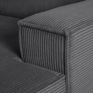 Wohnlandschaft Loft in Anthrazit Textil Mömax Wohnzimmermöbel Anthrazit