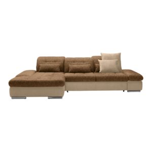 wohnli-moebel-suche-002139003189 Wohnli Möbelsuche - Wohnlandschaft Sanfino Taupe/Cognac