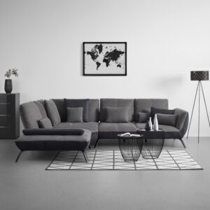 wohnli-moebel-suche-002139004120-1 Wohnlandschaft Trendy in Anthrazit Textil, Holzwerkstoff Premium Living Wohnzimmermöbel Anthrazit