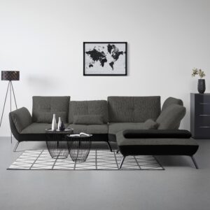 wohnli-moebel-suche-002139004137-1 Wohnlandschaft Trendy Anthrazit/Schwarz Textil, Holzwerkstoff Premium Living Möbel > Sofas & Couches > Wohnlandschaften Anthrazit