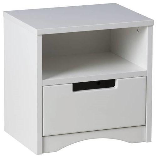 wohnli-moebel-suche-002142000102 Wohnli Möbelsuche - Nachttisch CLASSIC Weiß MDF teilmassiv