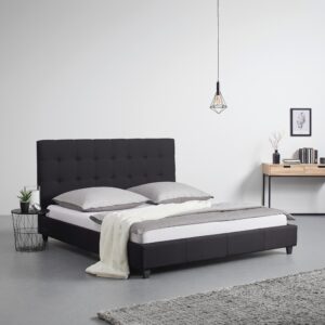 Wohnli Möbelsuche - Polsterbett Frederico ca. 180 x 200 cm Schwarz