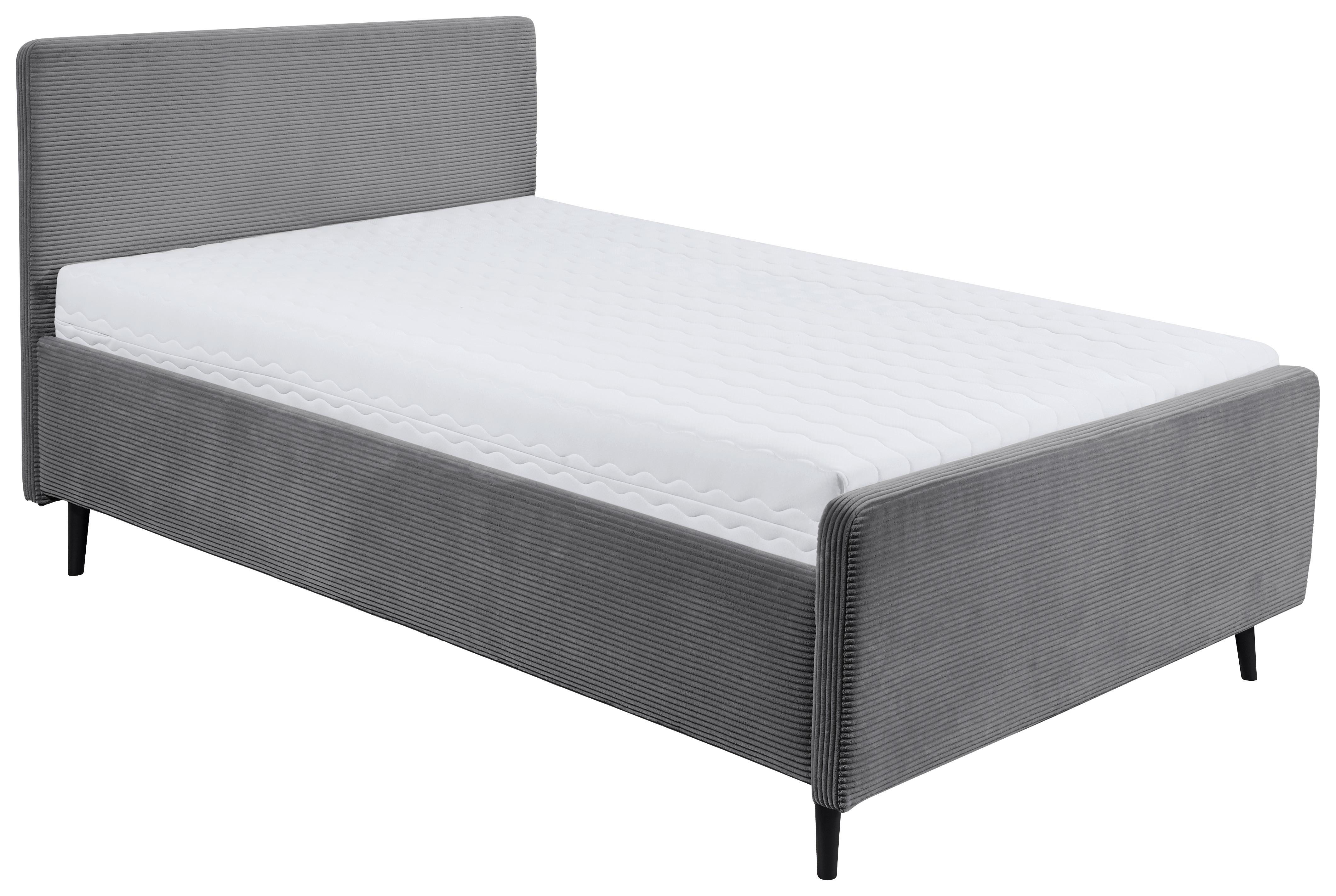 wohnli-moebel-suche-002220052701-1 Polsterbett Peach ca. 120x200 cm Dunkelgrau Textil, Holzwerkstoff MID.YOU Möbel > Betten > Polsterbetten Grau
