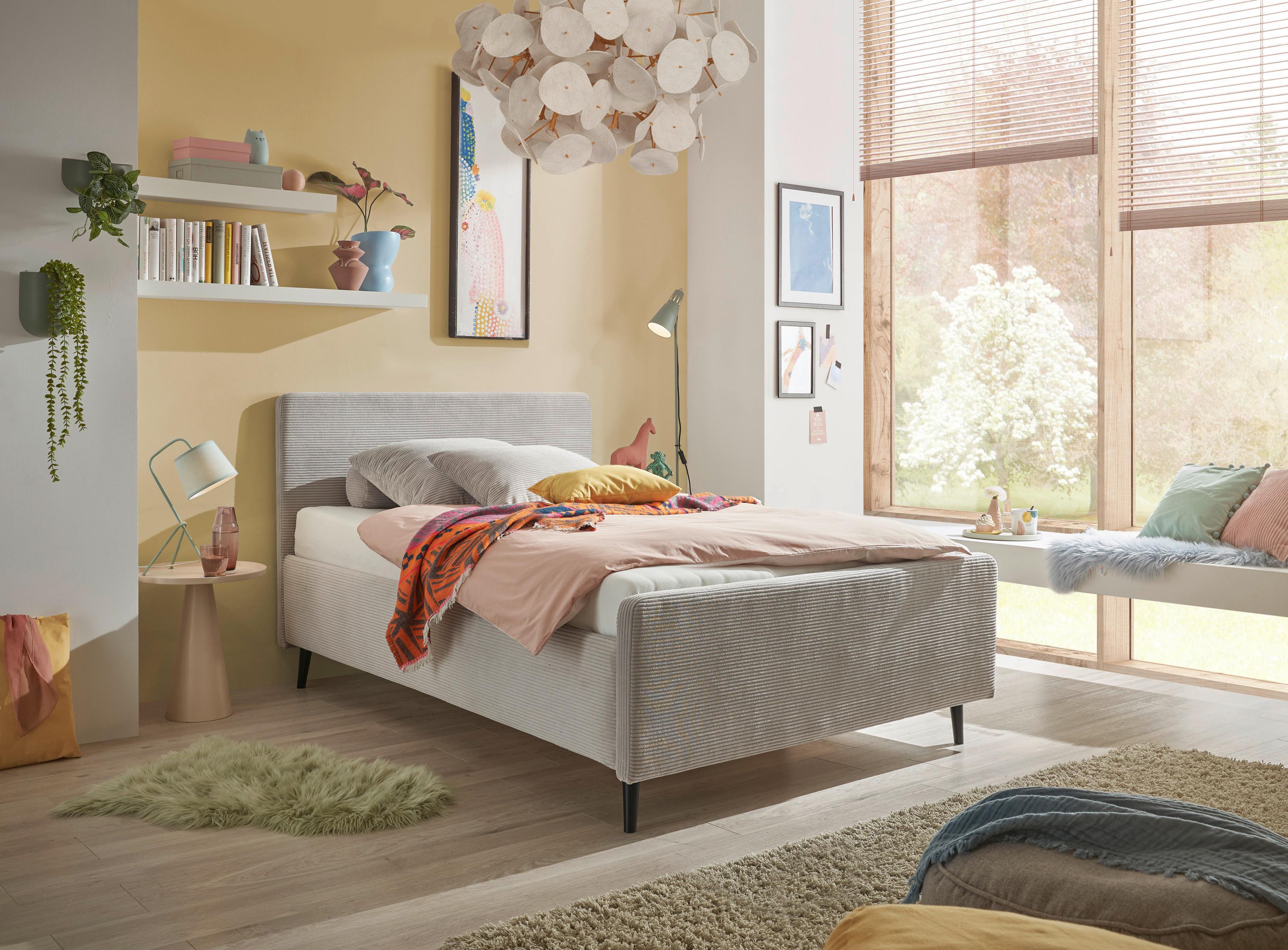 wohnli-moebel-suche-002220052702 Wohnli Möbelsuche - Polsterbett Peach ca. 120x200 cm Hellgrau