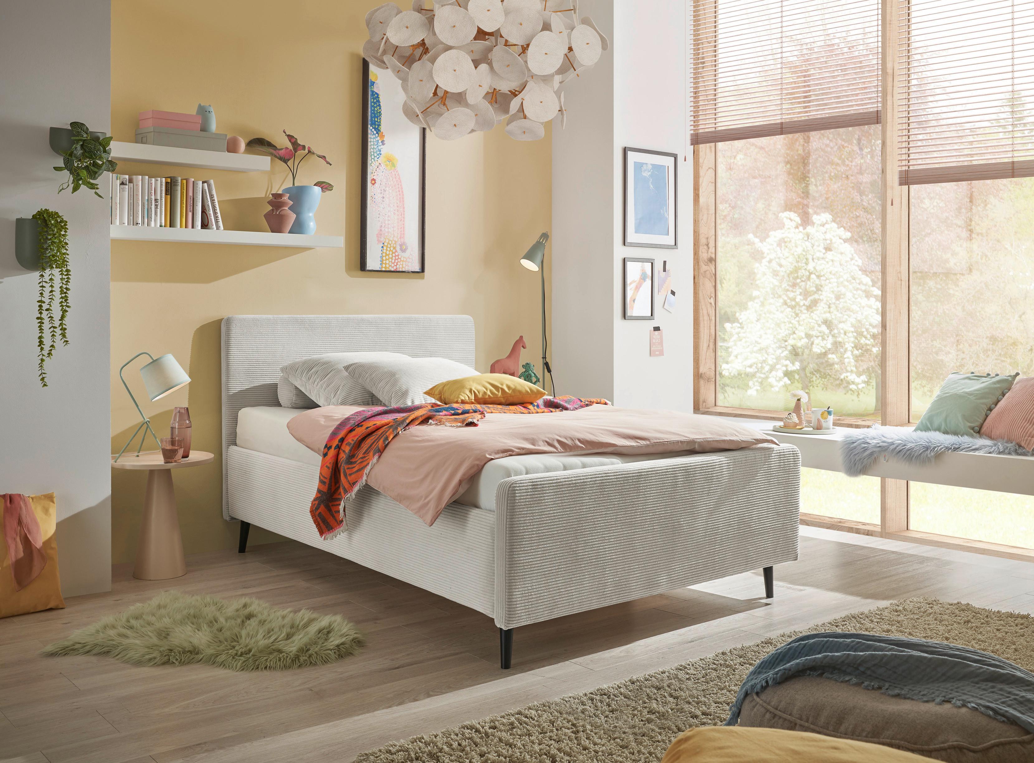 wohnli-moebel-suche-002220052703 Wohnli Möbelsuche - Polsterbett Peach ca. 120x200 cm Creme