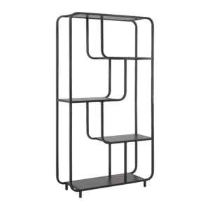 Wohnli Möbelsuche - Regal Bend Schwarz