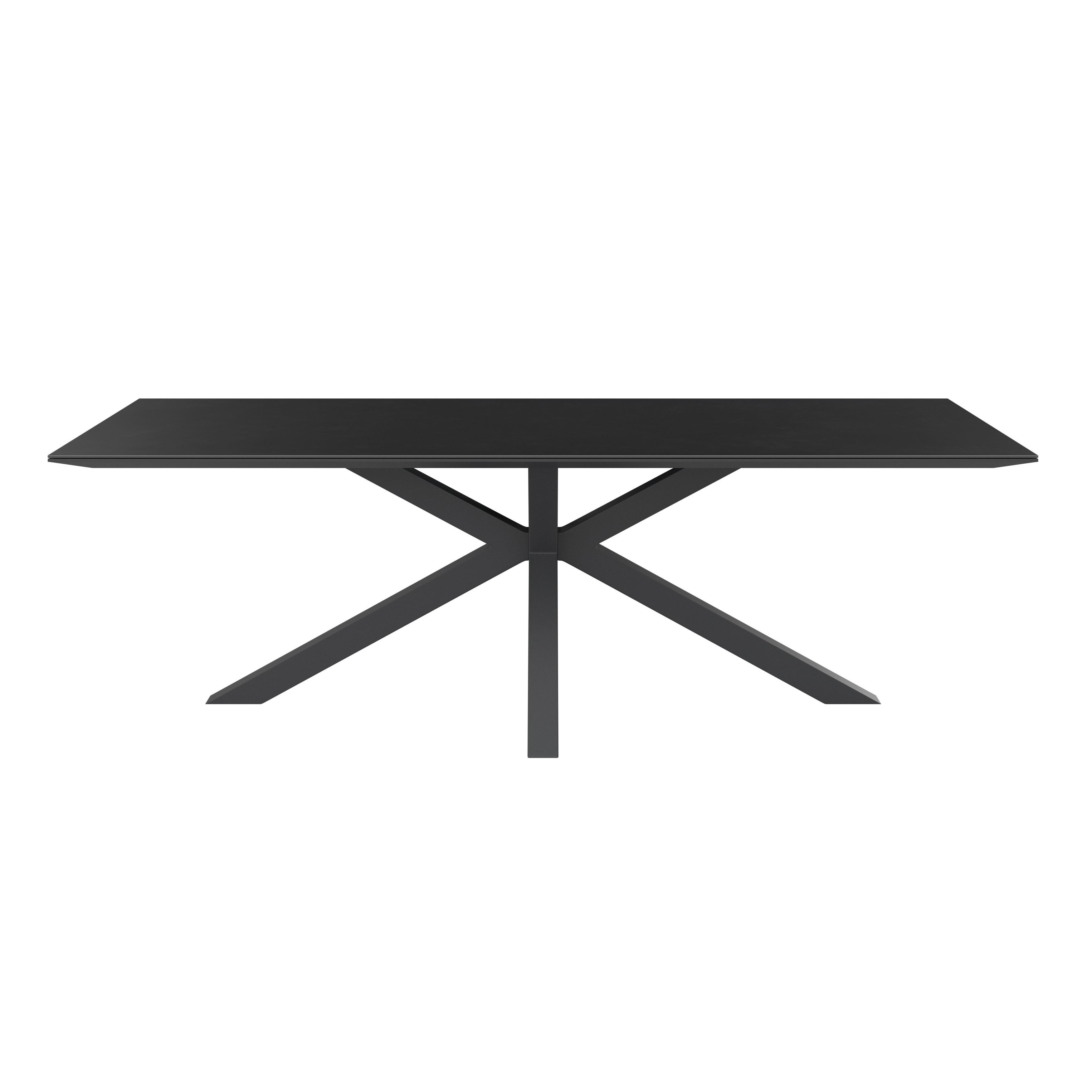Wohnli Möbelsuche - Gartentisch Marbella Anthrazit Aluminium