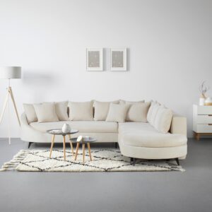 wohnli-moebel-suche-002300012001-1 Wohnlandschaft Axel in Beige Textil Mömax Möbel > Sofas & Couches > Wohnlandschaften > Ecksofas > XXL Ecksofas Weiß