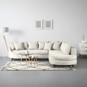 Ecksofa Axel Beige Textil Mömax Möbel > Sofas & Couches > Wohnlandschaften > Ecksofas > XXL Ecksofas Beige