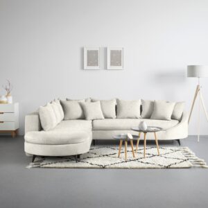 Ecksofa Axel Beige Textil Mömax Möbel > Sofas & Couches > Wohnlandschaften > Ecksofas > XXL Ecksofas Beige