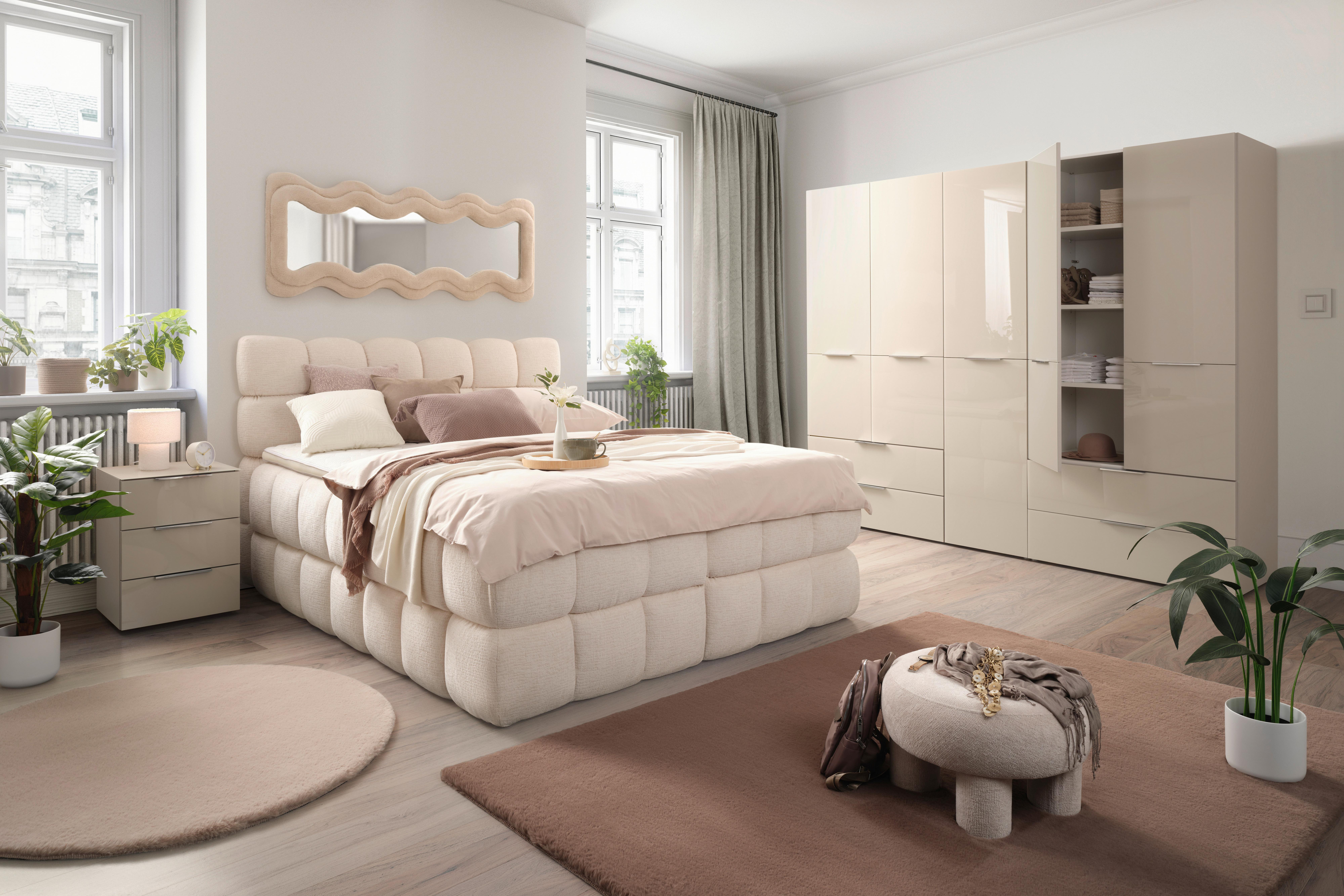 wohnli-moebel-suche-002300018202 Wohnli Möbelsuche - Boxspringbett Bubble Box Creme ca. 160x200cm