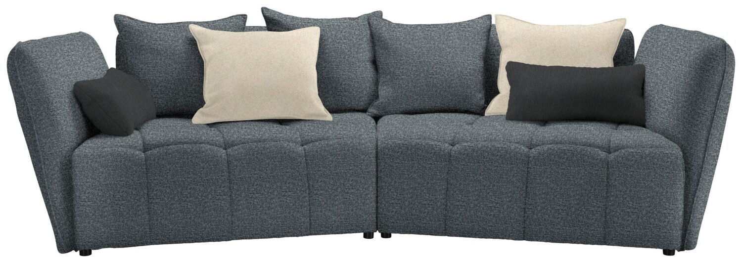 Wohnli Möbelsuche - Boxspringsofa Sofi Grau