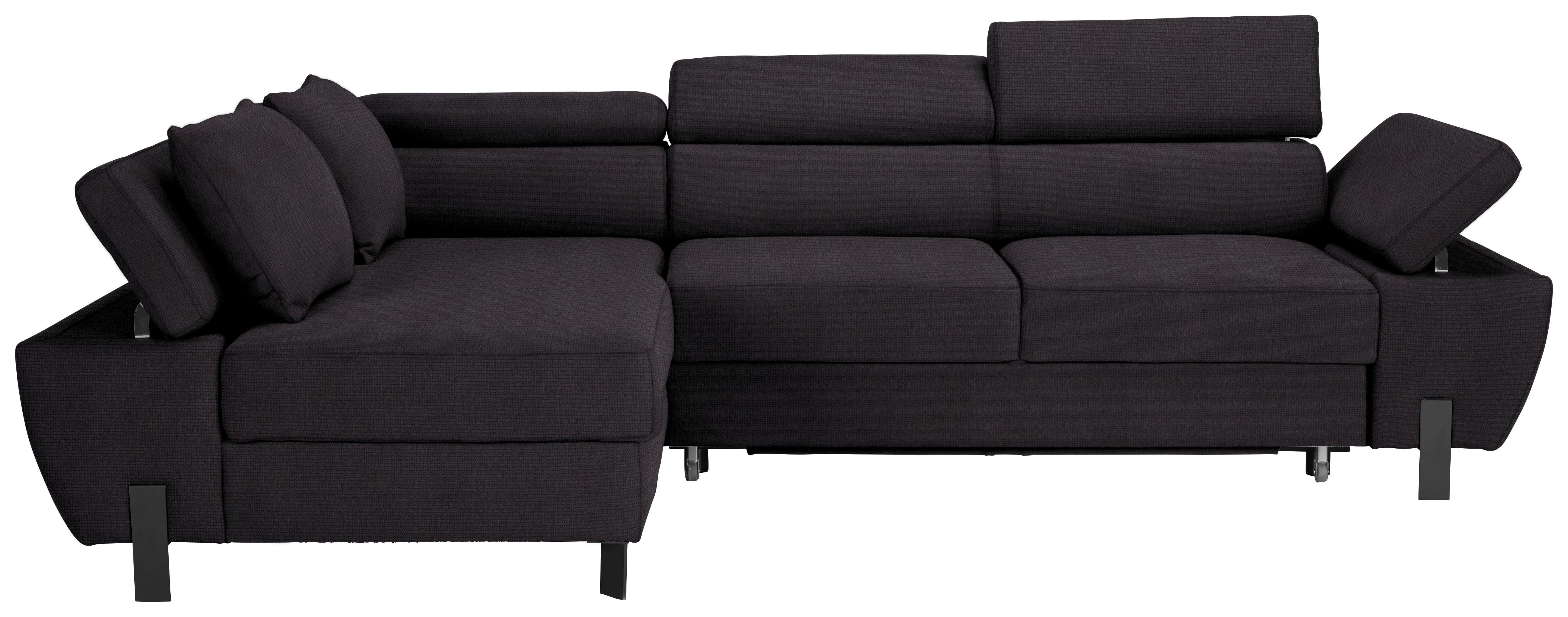 Wohnli Möbelsuche - Ecksofa Molina Mini Schwarz