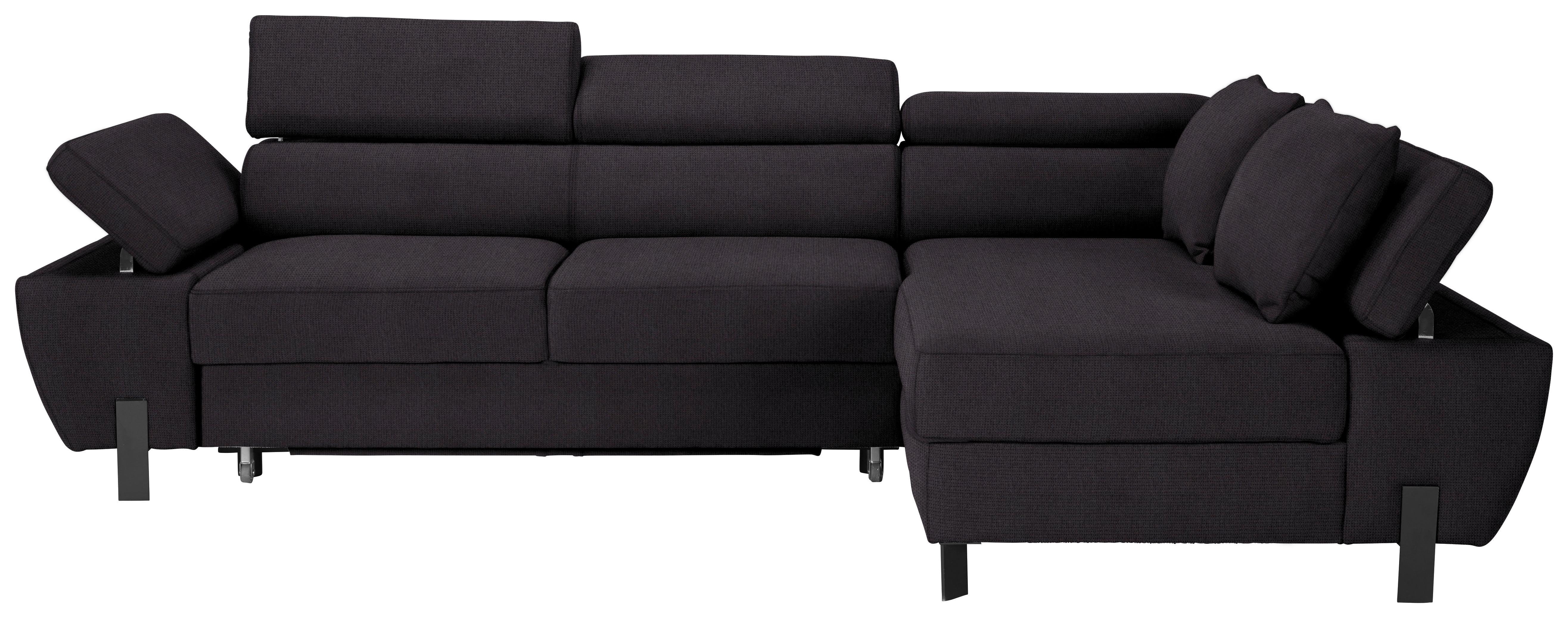 Wohnli Möbelsuche - Ecksofa Molina Mini Molina Mini Schwarz