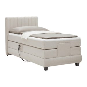 Wohnli Möbelsuche - Boxspringbett Dixon Beige ca. 90x200cm
