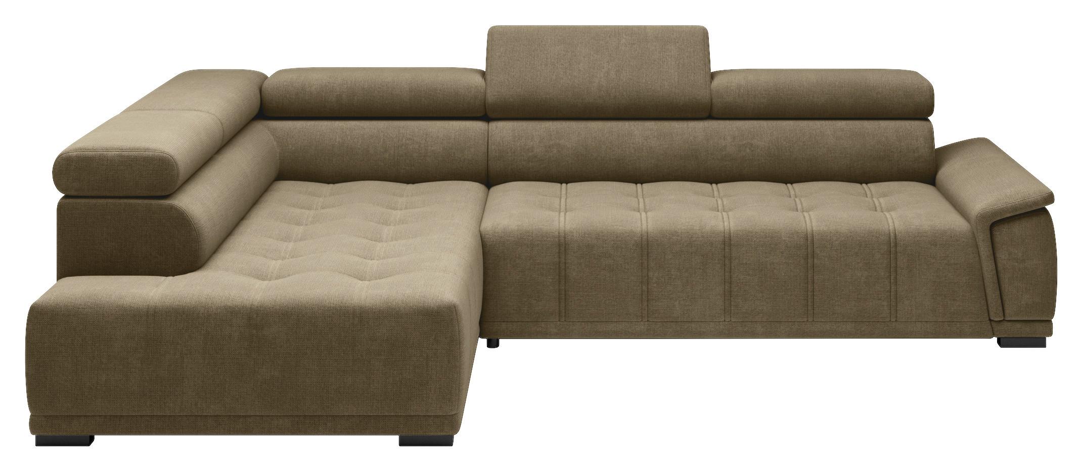 Wohnli Möbelsuche - Ecksofa Gremio Links Taupe