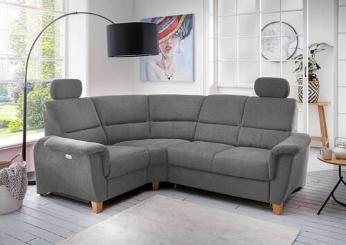 Wohnlandschaft Parole Dunkelgrau Struktur Textil Livetastic Möbel > Sofas & Couches > Wohnlandschaften > Ecksofas > XXL Ecksofas Grau