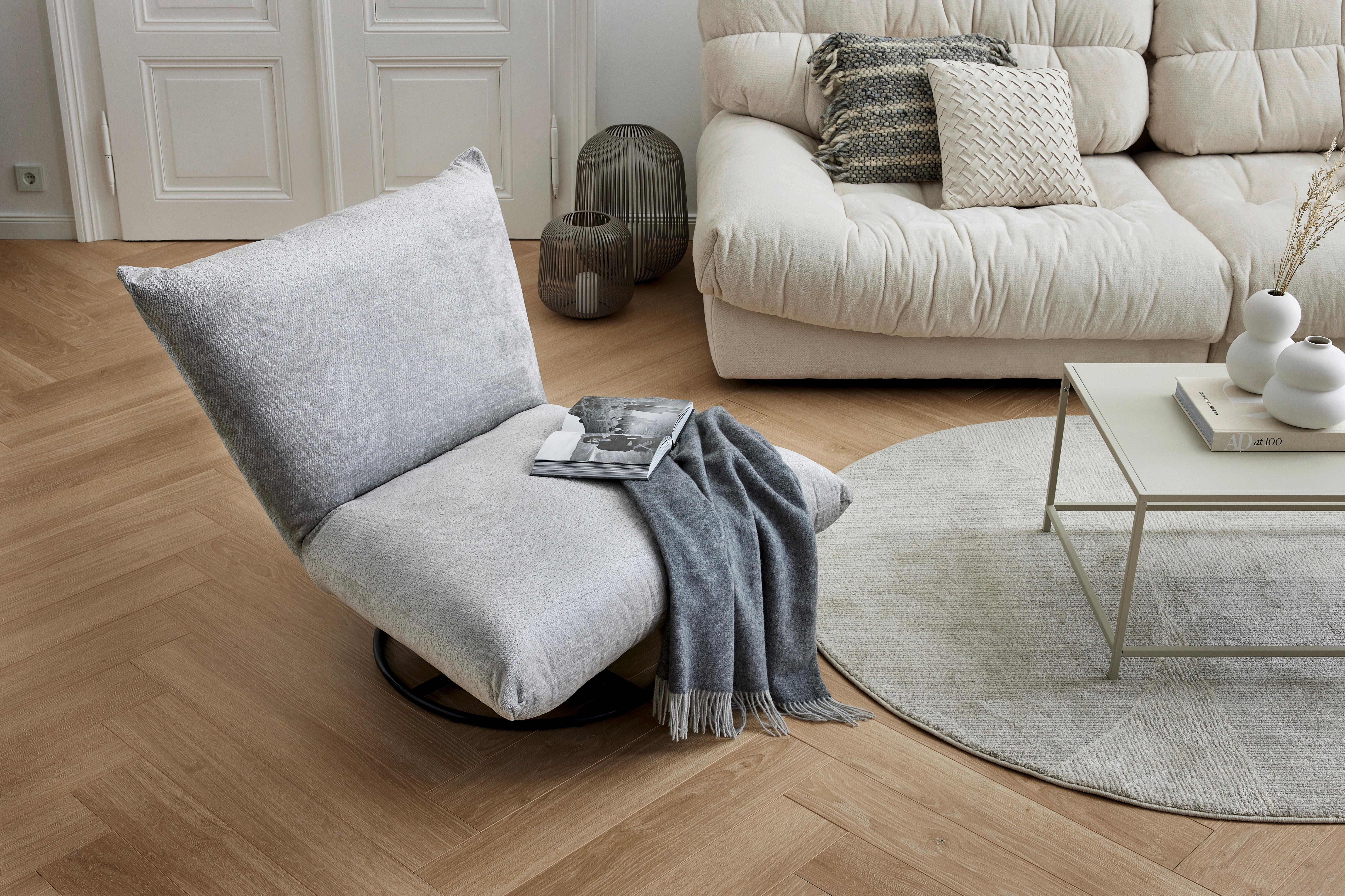 Relaxsessel Cremona Grau Textil Livetastic Möbel > Sessel > Relaxsessel Grau