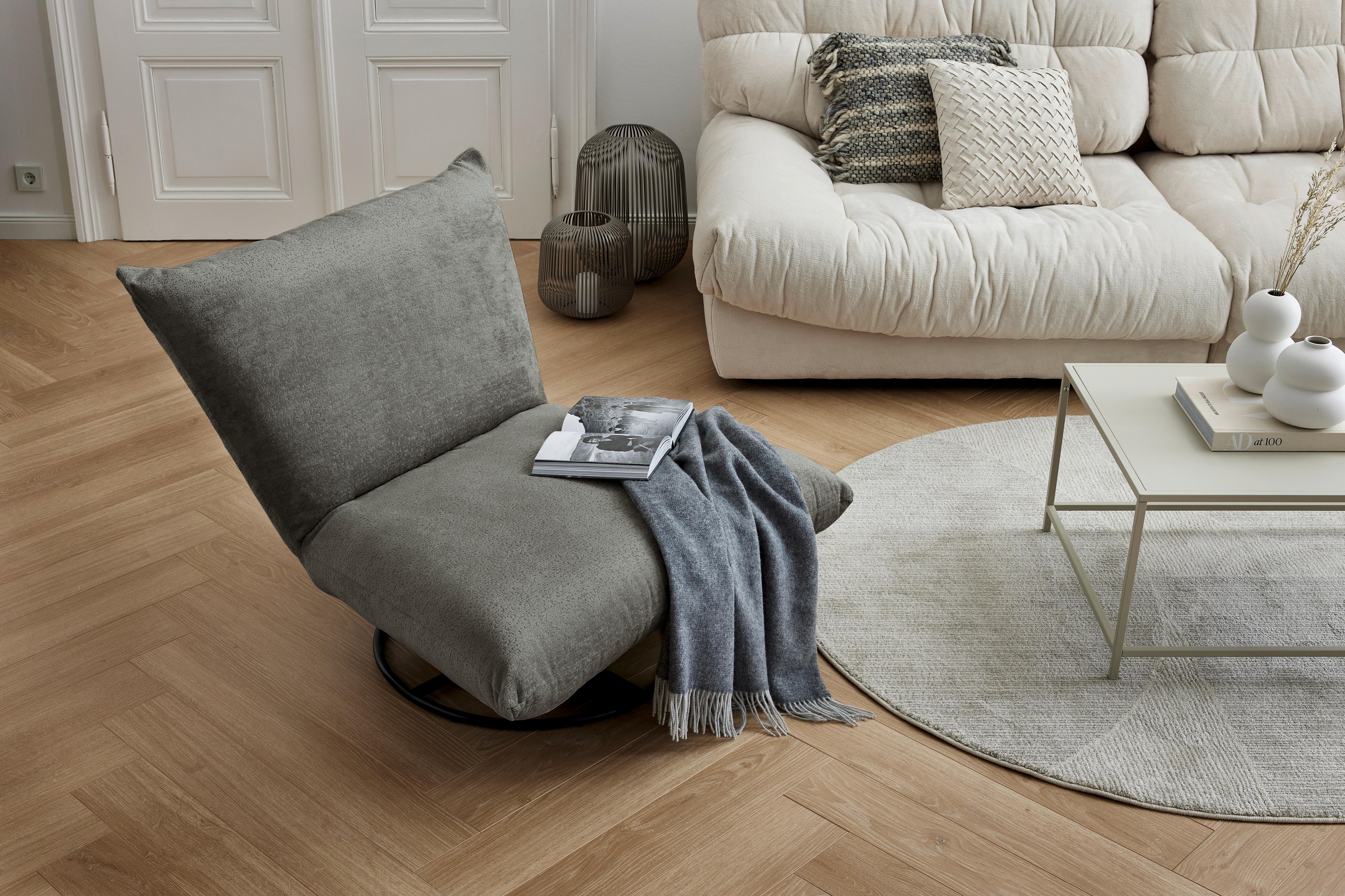 Relaxsessel Cremona Anthrazit Textil Livetastic Möbel > Sessel > Relaxsessel Anthrazit