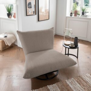 Relaxsessel Cremona Graubraun Textil Livetastic Möbel > Sessel > Relaxsessel Grau