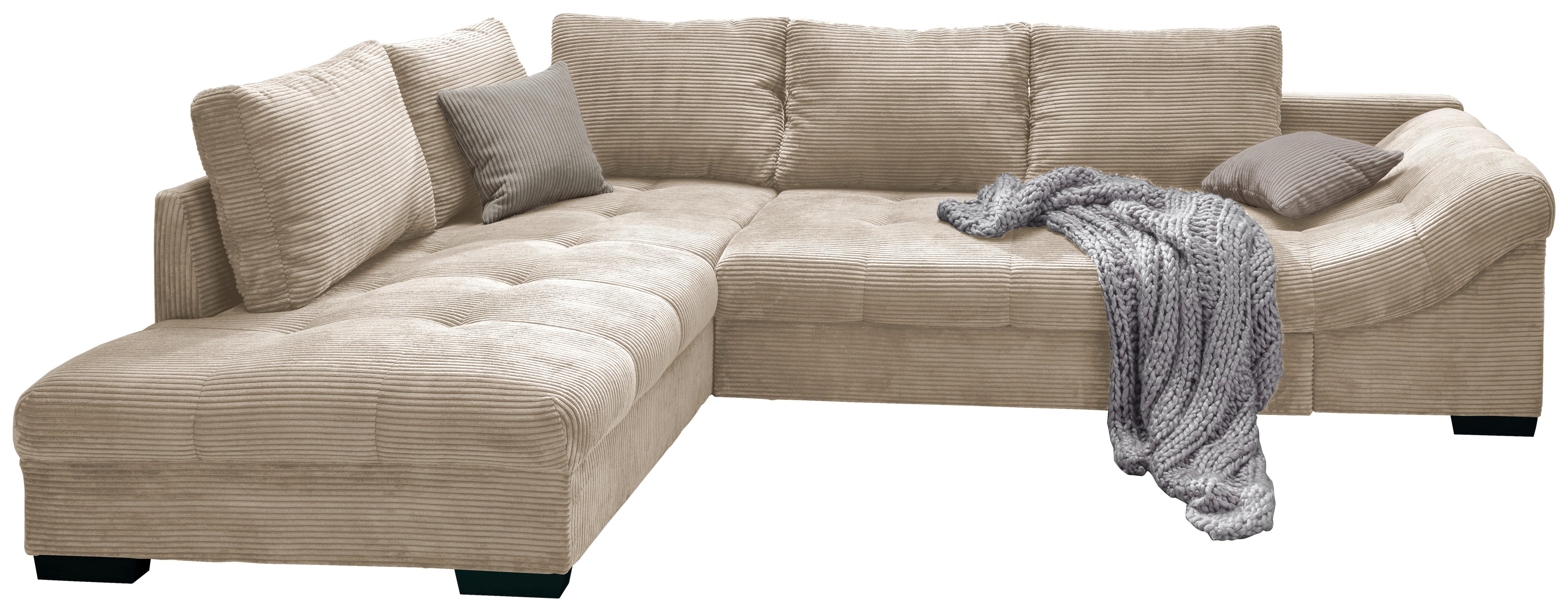 Wohnli Möbelsuche - Wohnlandschaft Alvito Beige Cord