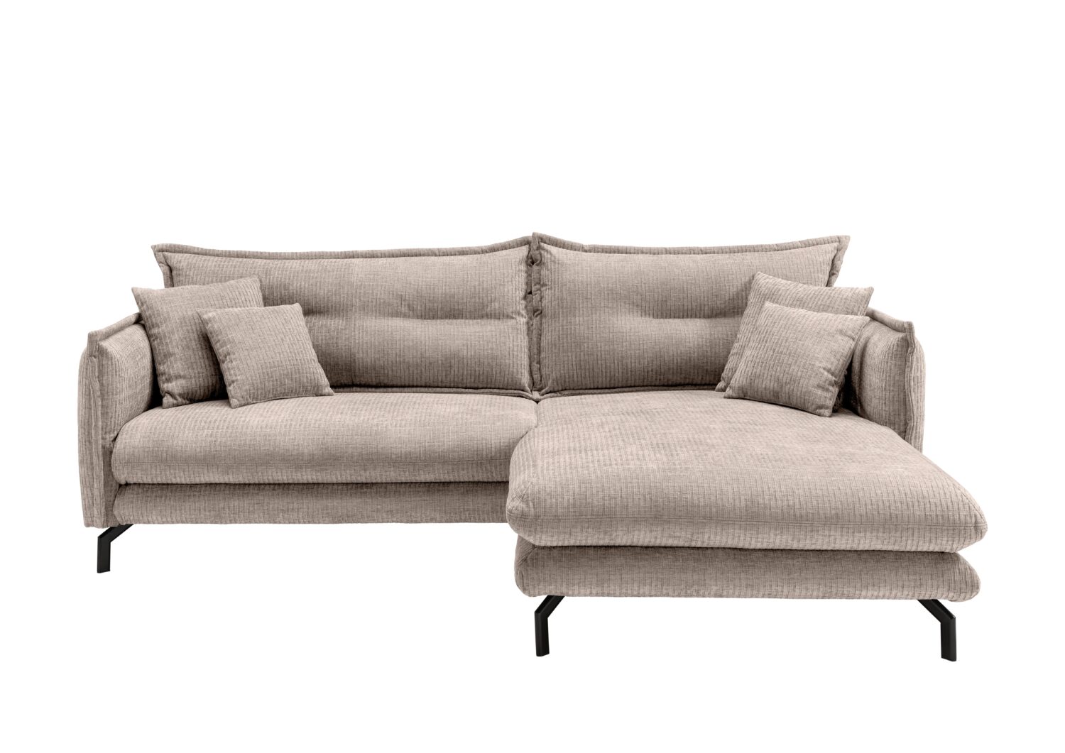 Wohnli Möbelsuche - Ecksofa Lava ca. 255x180 cm Beige