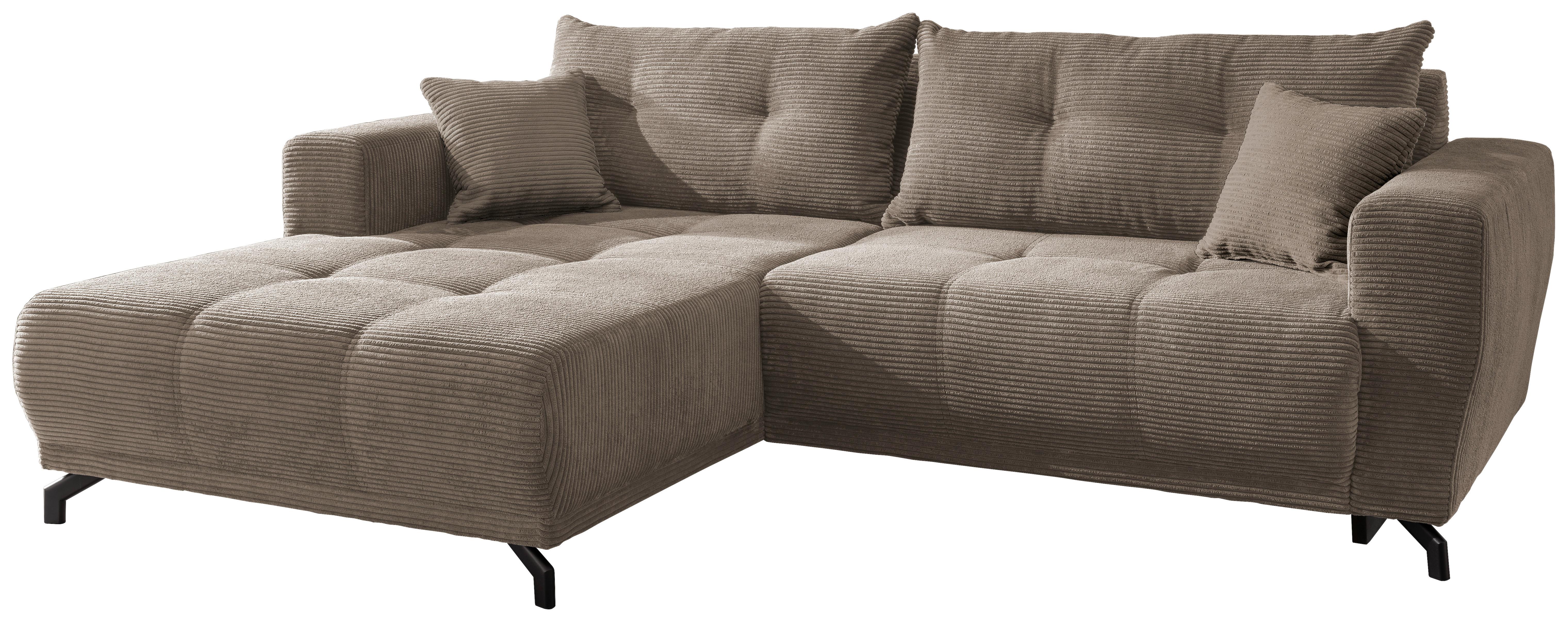 wohnli-moebel-suche-002310013110 Wohnli Möbelsuche - Wohnlandschaft Restato Graubraun Cord