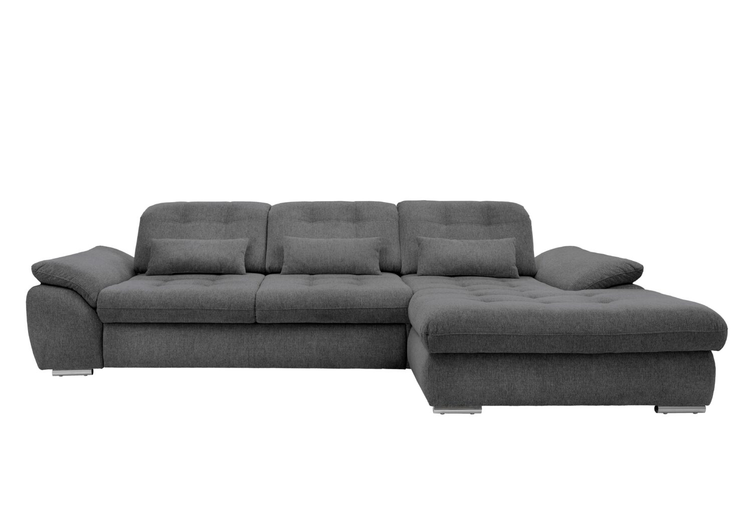 wohnli-moebel-suche-002310018801 Wohnli Möbelsuche - Ecksofa Rigatti mit Bettkasten ca. 314x184 cm Anthrazit