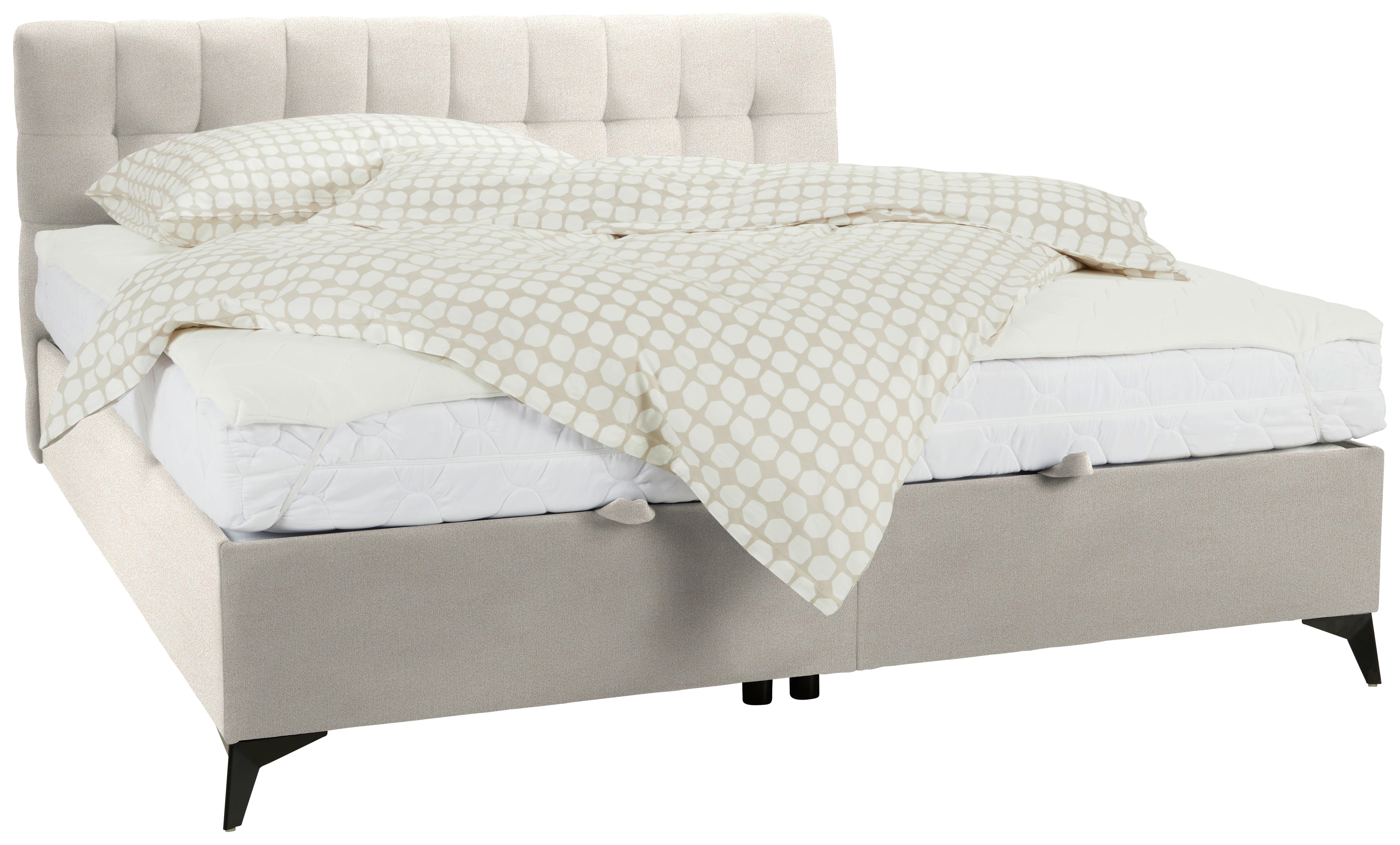 Wohnli Möbelsuche - Boxbett in Beige ca. 180x200cm