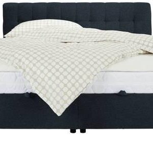 wohnli-moebel-suche-002312000325-1 Boxbett in Schwarz ca. 180x200cm Textil Mömax Möbel > Betten > Boxspringbetten Schwarz