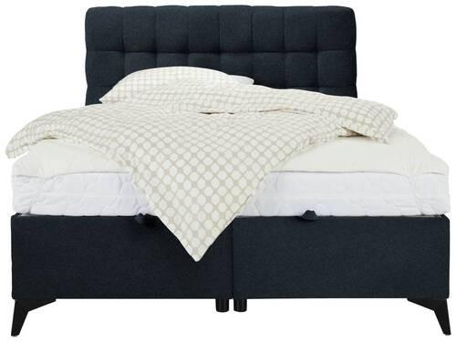 Boxbett in Schwarz ca. 140x200cm Holzwerkstoff Mömax Möbel > Betten Schwarz