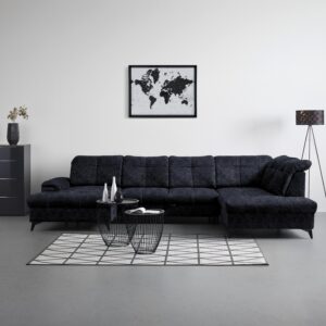 wohnli-moebel-suche-002312000720-1 Wohnlandschaft Sierra Anthrazit Textil Mömax Möbel > Sofas & Couches > Wohnlandschaften > Ecksofas > Eckschlafsofas Anthrazit