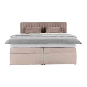 Boxspringbett Rossa in Braun ca. 160x200cm Holzwerkstoff Mömax Möbel > Betten > Boxspringbetten Braun